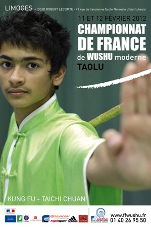 affiche championnat de France wushu 2012