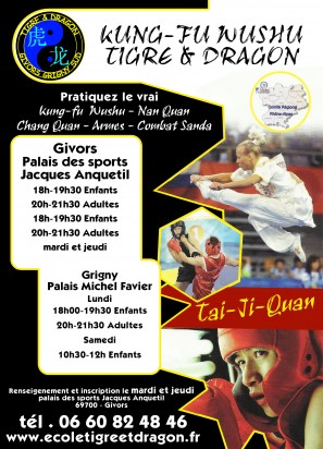 flyer 2011 - école tigre et dragon